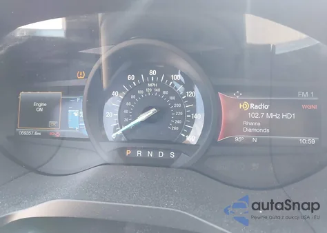 2017 Ford Edge Titanium from USA, damaged, VIN 2FMPK3K98HBB18552